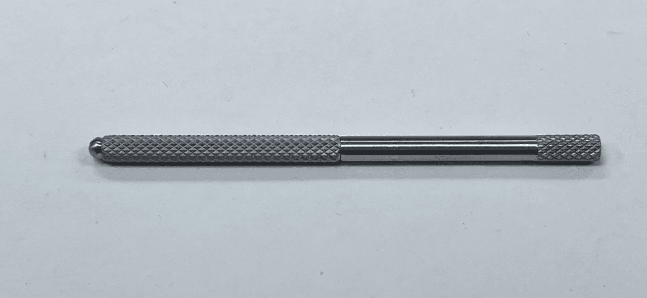 Knife Handle Round on a White Background