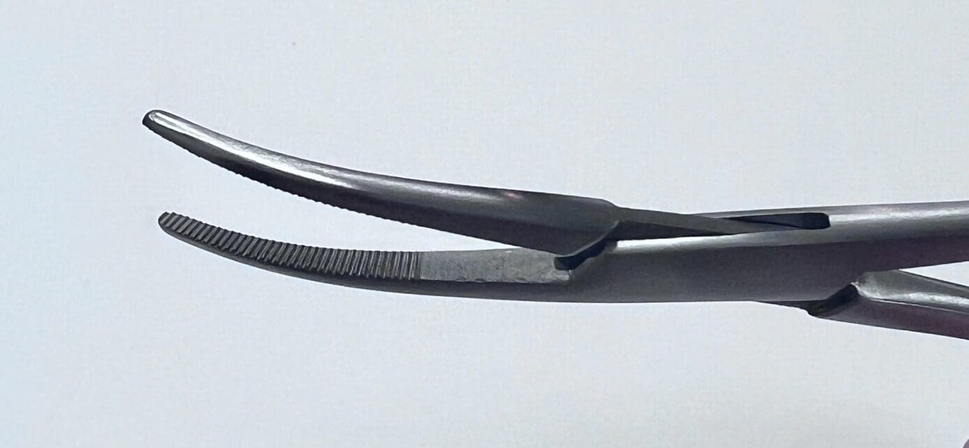 A pair of pliers on a white background.