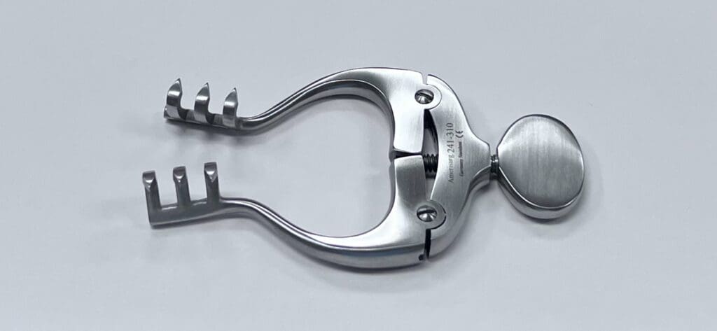 Jansen Scalp Retractor Sharp on a White Background