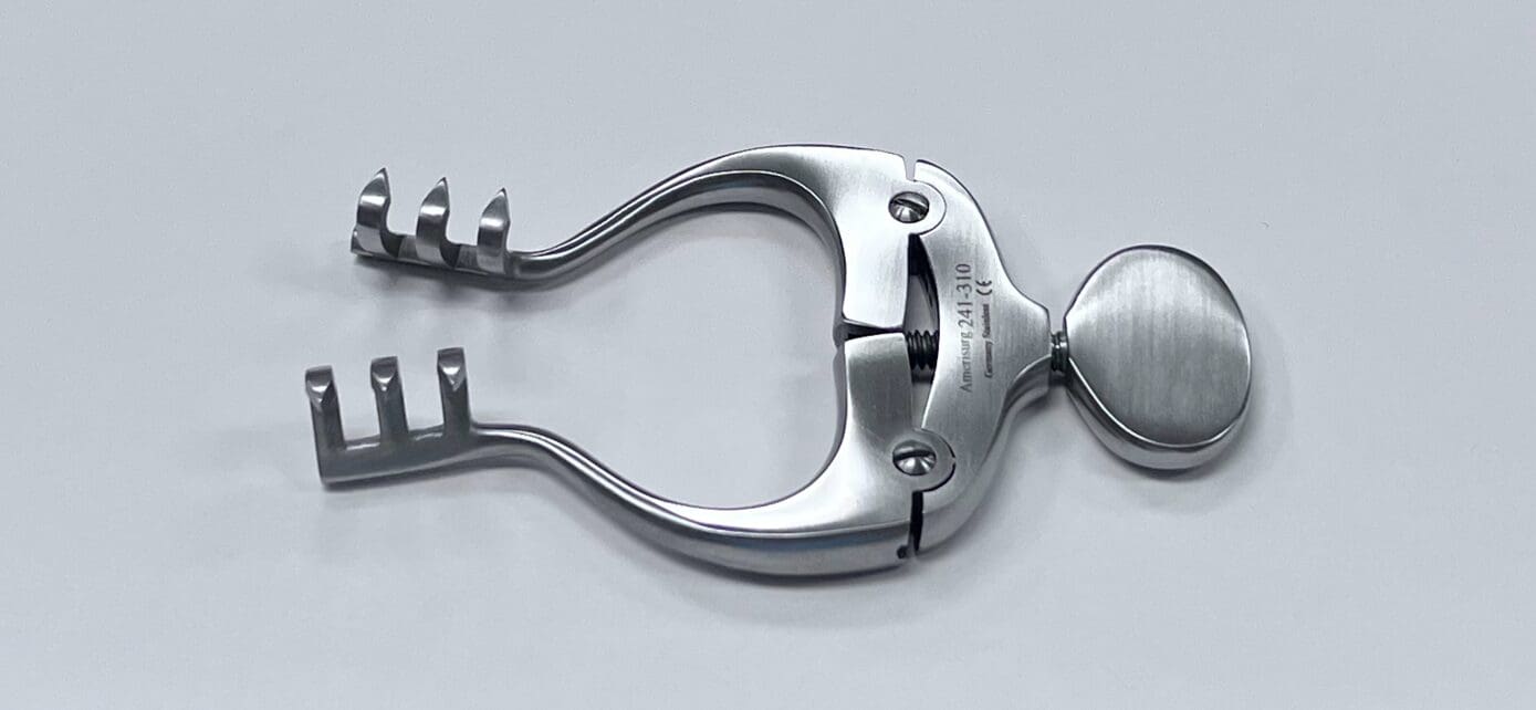 Jansen Scalp Retractor Sharp on a White Background