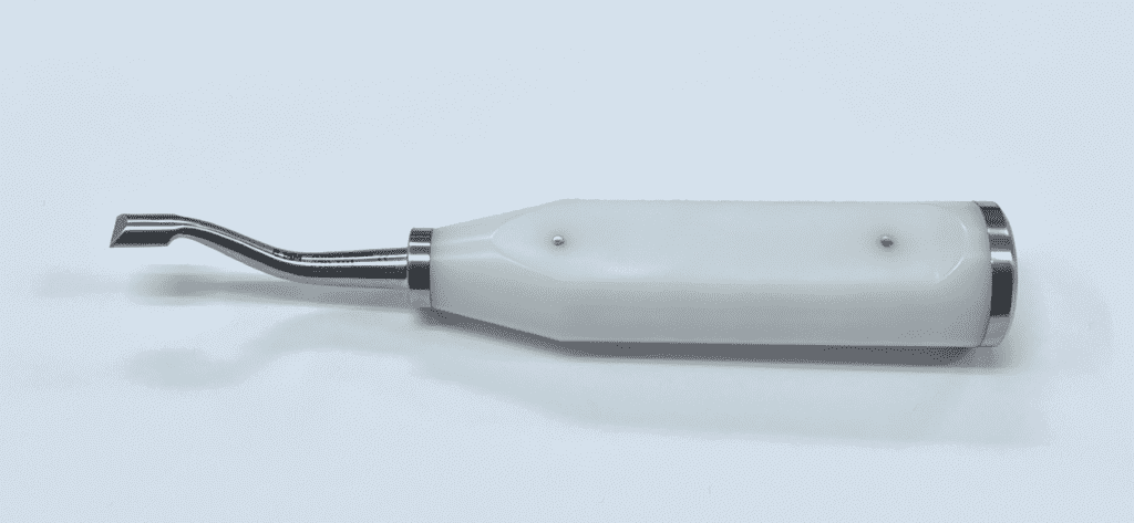 A Moreland Type Intercondylar Femoral Chisel on a white background.