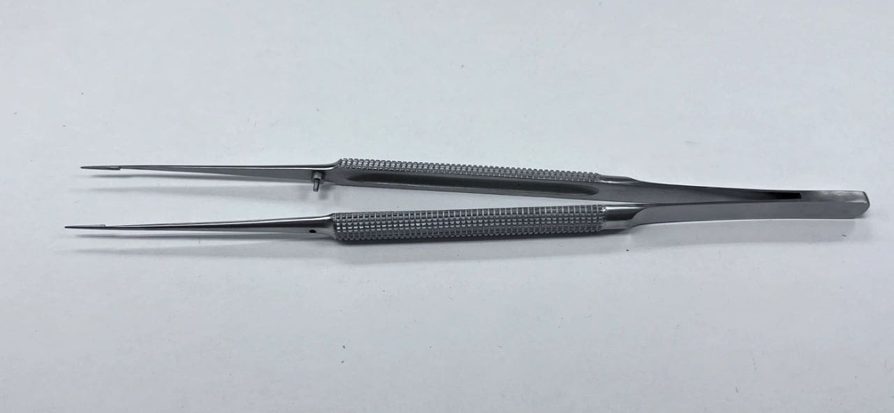 MIC FORCEP ROUND H DG ST 7 1/8