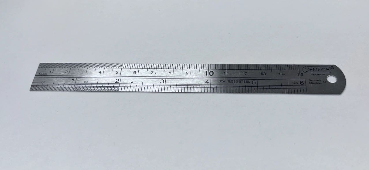 RULER SS 6"