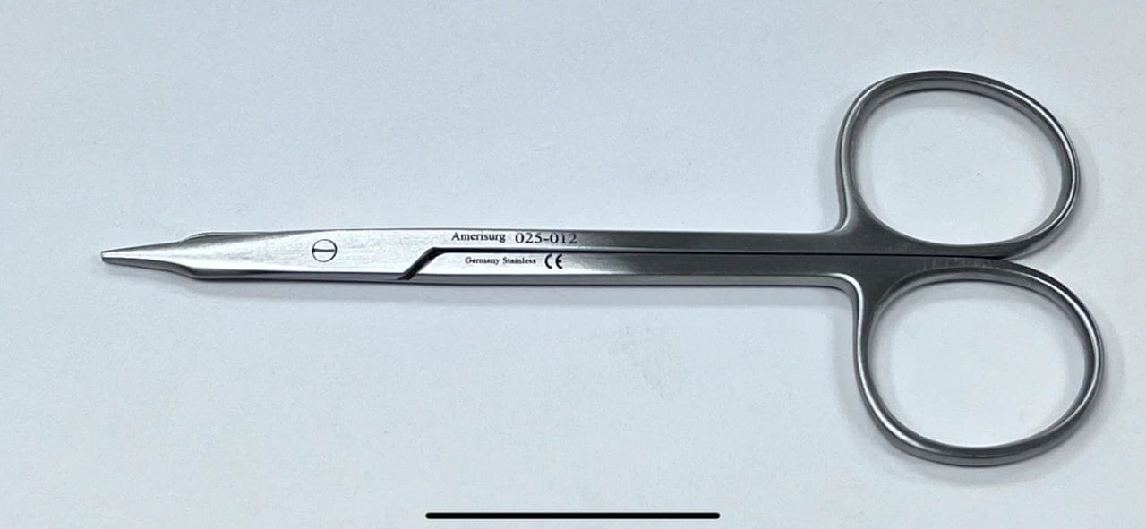 STEVENS TEN SCISSOR STRAIGHT BLUNT 4 1/8"