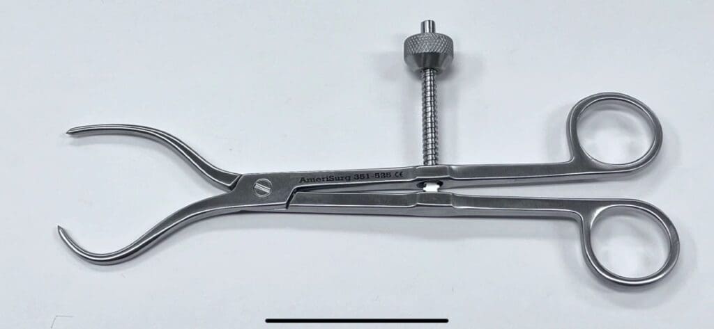 AsYMMETRIC WEBER REDUCTION FORCEP SMALL 7 1/2"