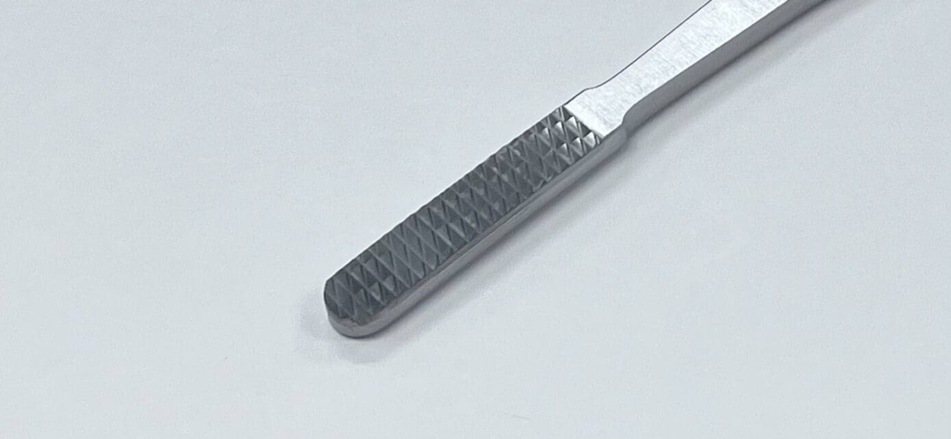 A close up of a TC RASP.