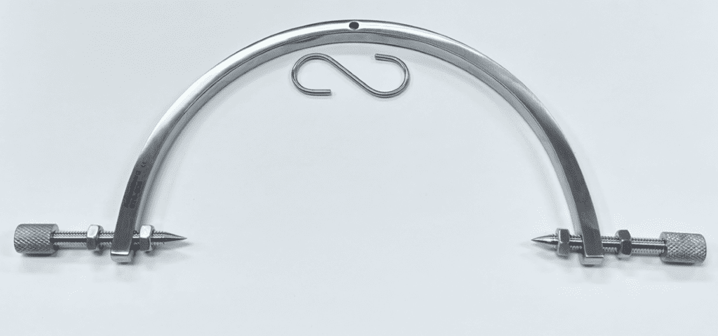 A pair of GARDNER-WELLS TRACTION TONGS on a white background.
