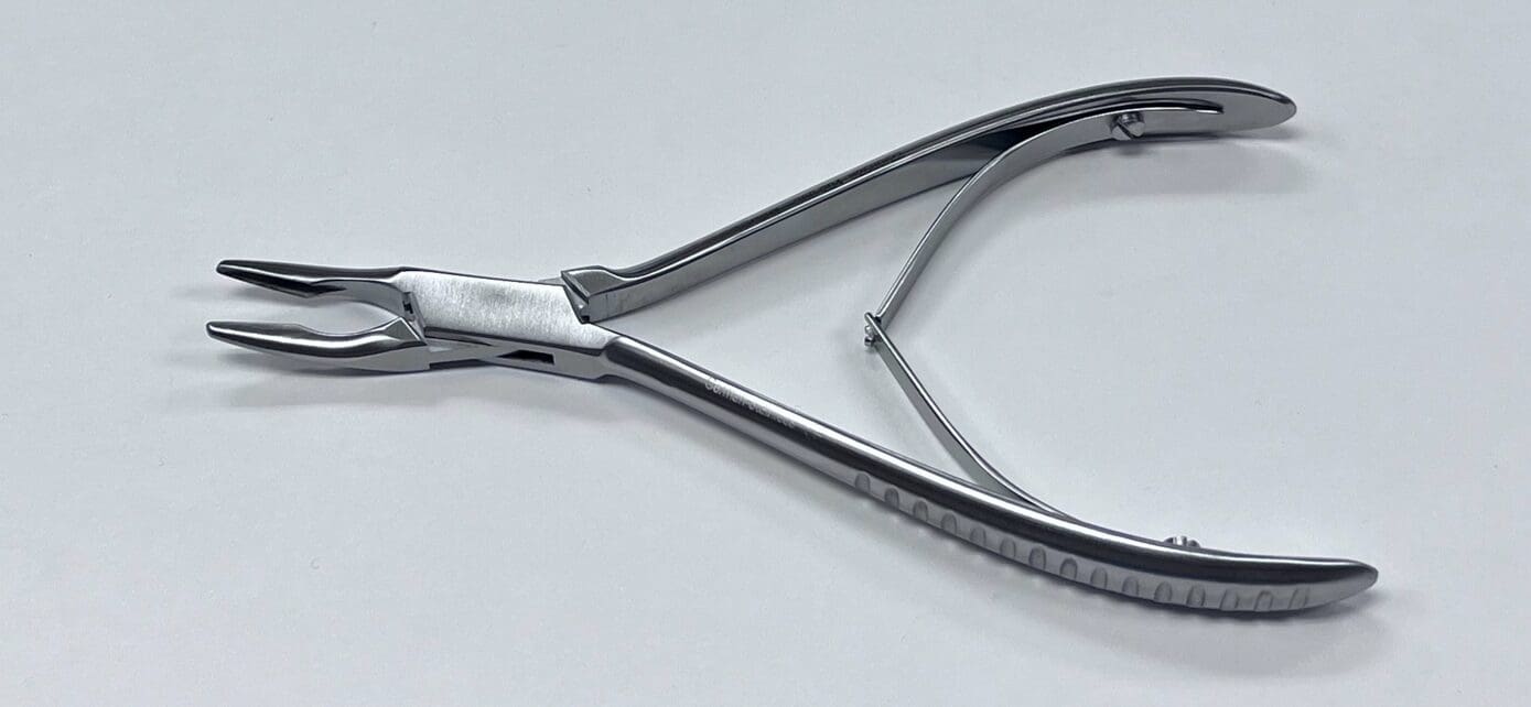 A pair of FRIEDMAN MICRO RONGEUR, 2MM JAWS on a white surface.