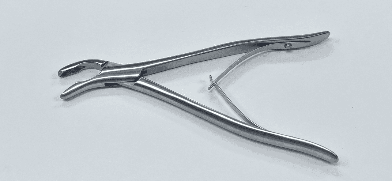 Bacon Cranial Rongour Instrument in Metal