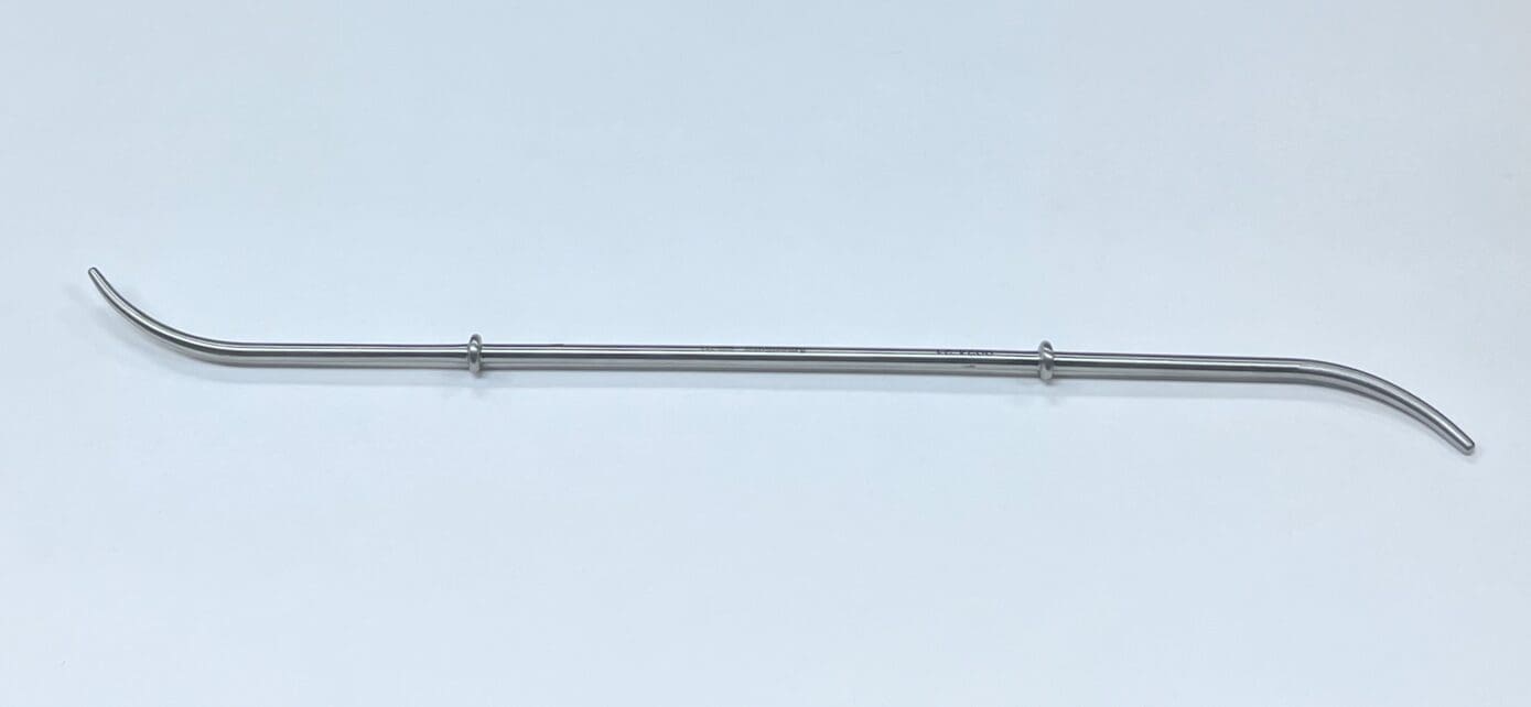 Hank Uterine Dilator on a White Background