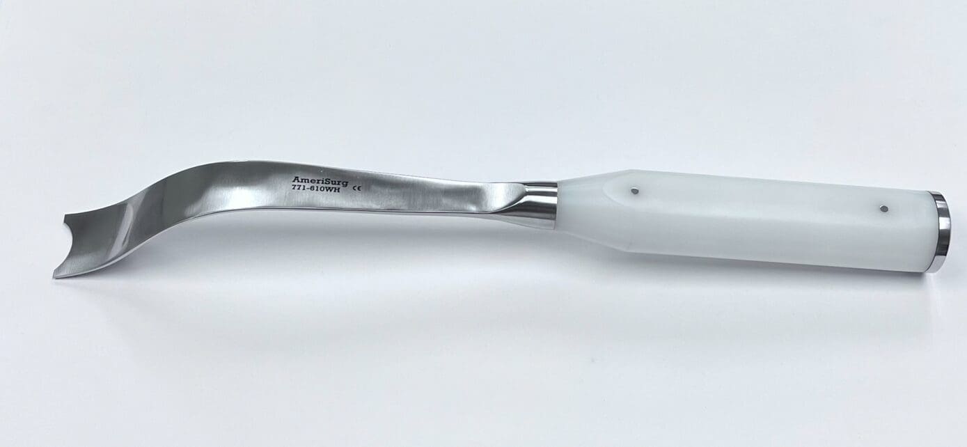 A close up of a FEMORAL NECK ELEVATOR, MUELLER TYPE, MODIFIED.